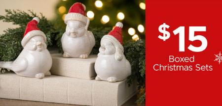 $15 Boxed Christmas Sets