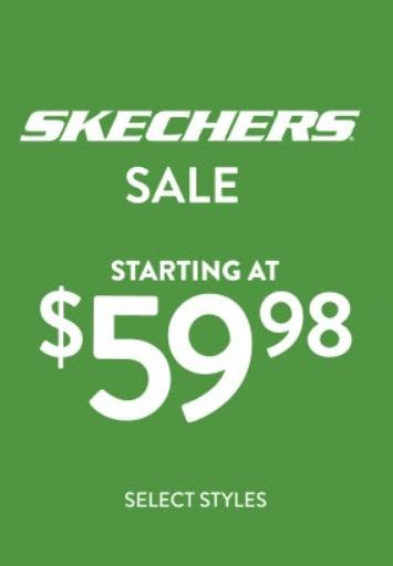 Starting at $59.98 Select Skechers Styles