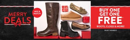 Buy One, Get One Free Boots, Clogs & More