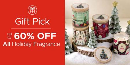 Up to 60% Off All Holiday Fragrance