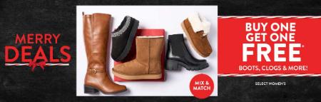 Buy One, get One Free Boots, Clogs & More