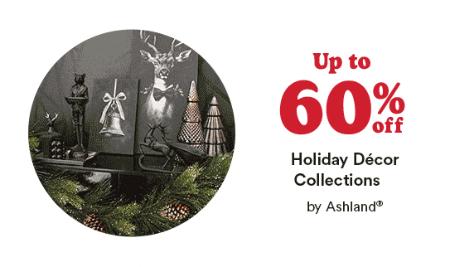 Up to 60% Off Holiday Décor Collections