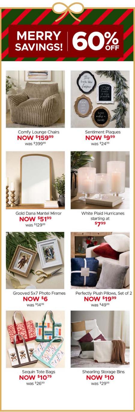 Merry Savings 60% Off