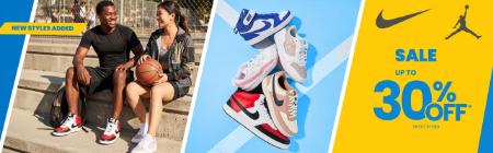 Up to 30% Off Nike & Jordan