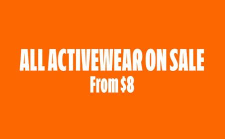 All Activewear on Sale From $8