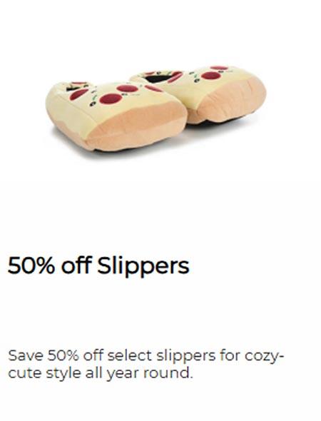 50% Off Slippers
