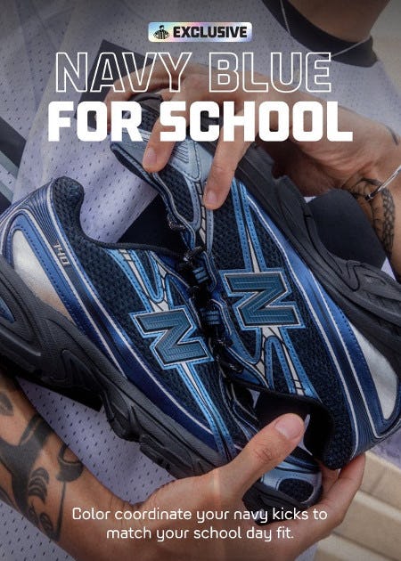 Navy Blue for School