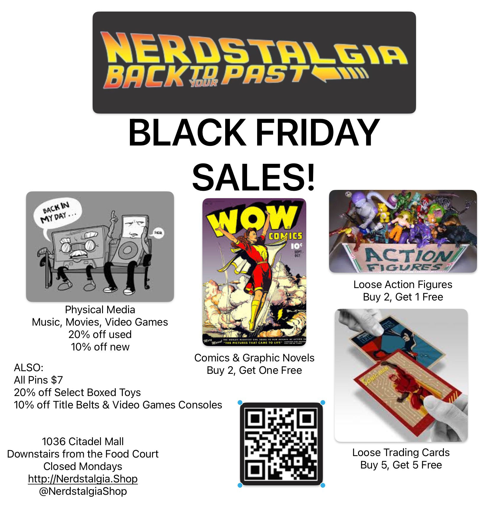 Black Friday Weekend Specials