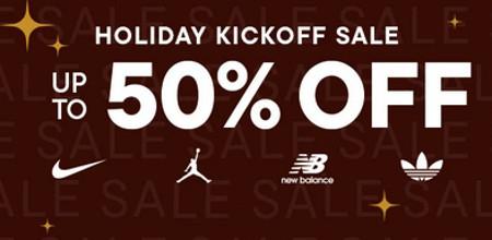 Holiday Kickoff Sale: Up to 50% off