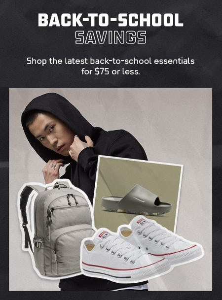 Back-to-School Savings