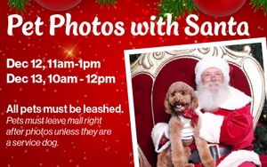 Pet Photos with Santa