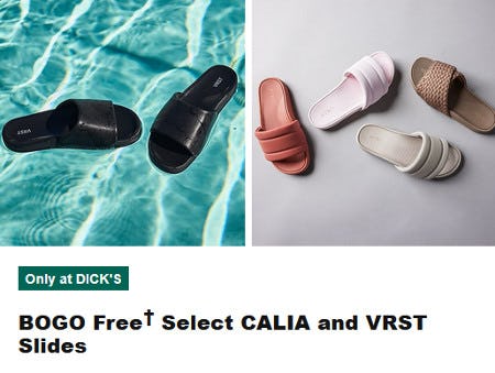 BOGO Free Select CALIA and VRST Slides