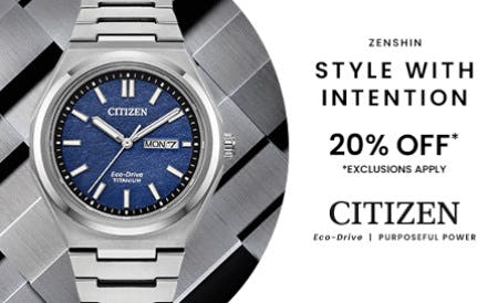 20% off Citizen