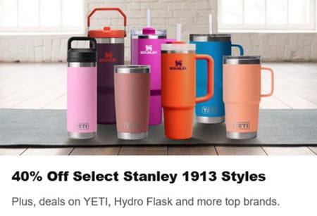 40% Off Select Stanley 1913 Styles