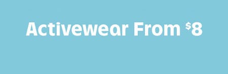 Activewear From $8