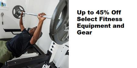 Up to 45% Off Select Fitness Equipment and Gear