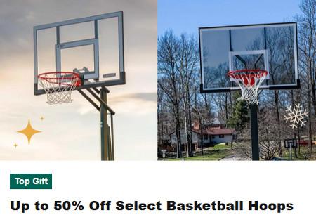 Up to 50% Off Select Basketball Hoops