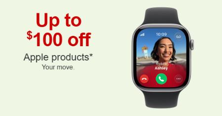 Up to $100 Off Apple Products