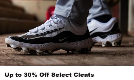 Up to 30% Off Select Cleats