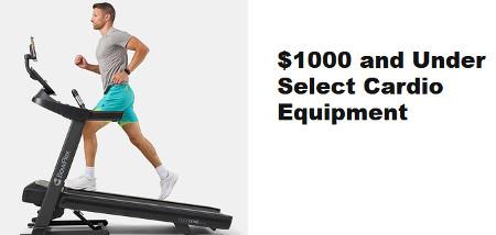 $1000 and Under Select Cardio Equipment