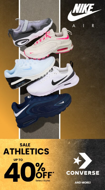 Athletics Sale: Up to 40% Off