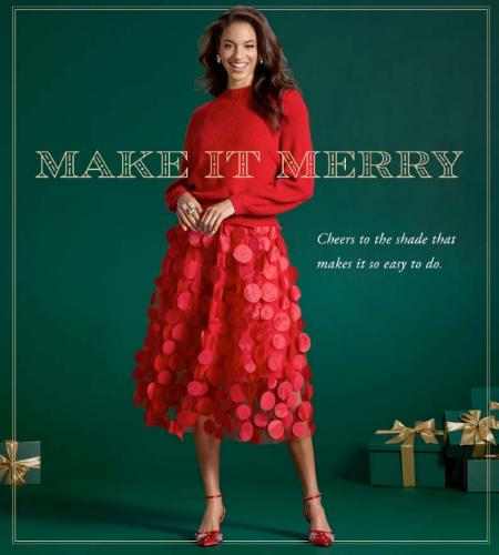 Turn Heads in Holiday Red