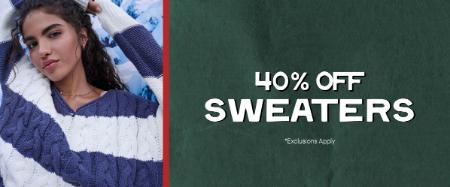 40% Off Sweaters