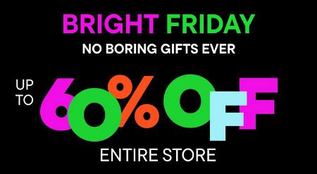 Up to 60% off Entire Store