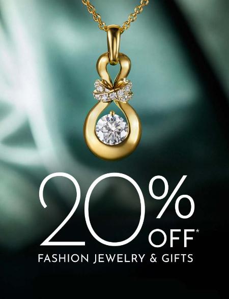 20% Off Fashion Jewelry & Gifts