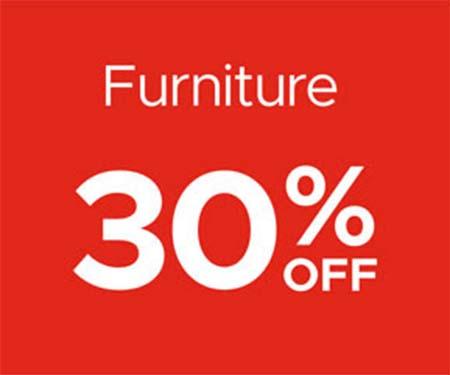 Furniture 30% Off