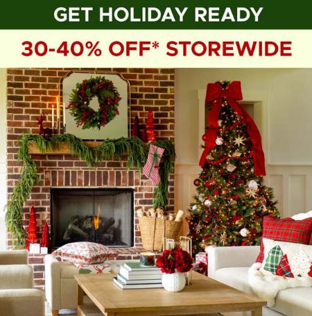 30-40% Off Storewide