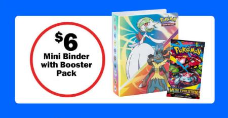 $6 Mini Binder with Booster Pack