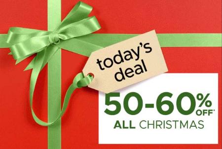 50-60% Off All Christmas