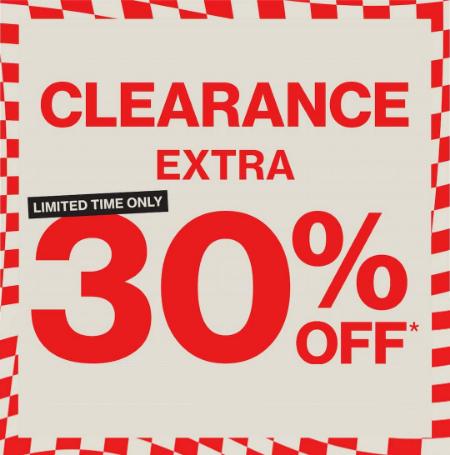 Clearance Extra 30% Off