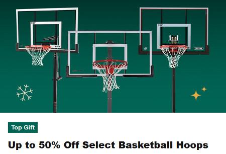 Up to 50% Off Select Basketball Hoops