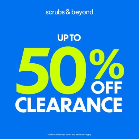 Up to 50% off Clearance