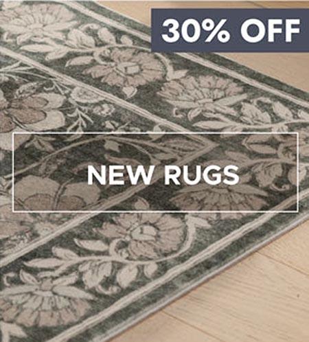 30% Off New Rugs