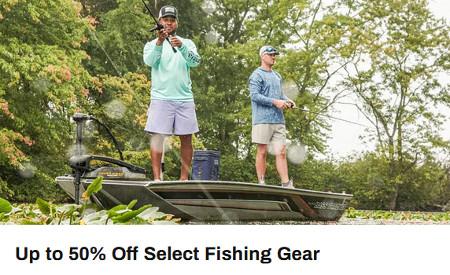 Up to 50% Off Select Fishing Gear