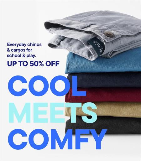 Up to 50% off Chinos and Cargos