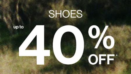 Shoes Up to 40% Off
