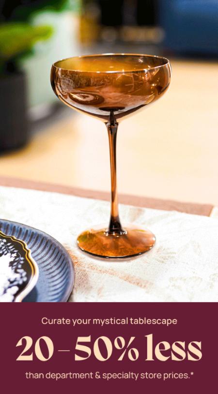 20-50% Less Curate Your Mystical Tablescape