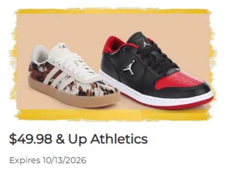 $49.98 & Up Athletics