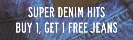 Buy 1, Get 1 Free Jeans