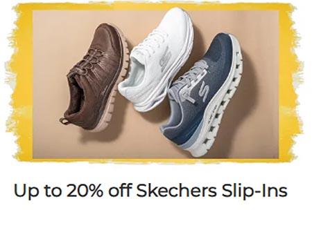 Up to 20% Off Skechers Slip-Ins