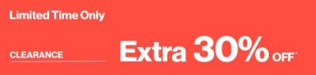 Clearance Extra 30% Off