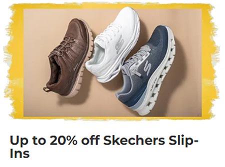 Up to 20% Off Skechers Slip-Ins
