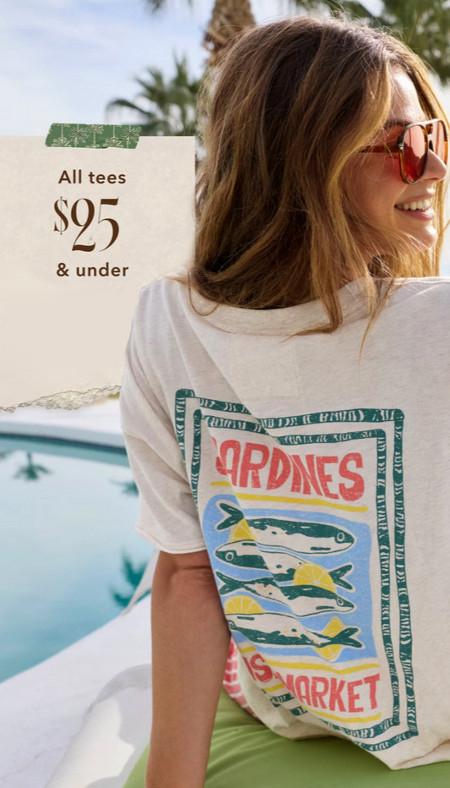 All Tees $25 and Under