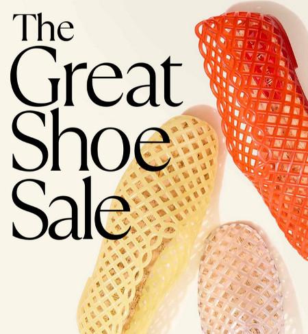 The Great Shoe Sale: 30-40% off