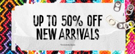 Up to 50% Off New Arrivals