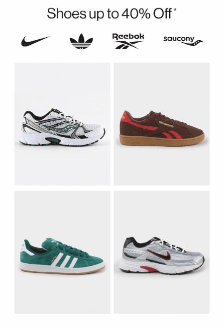 Shoes Up to 40% Off